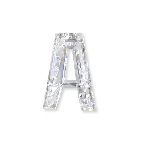 實驗室鑽石字母A(客製化商品) 