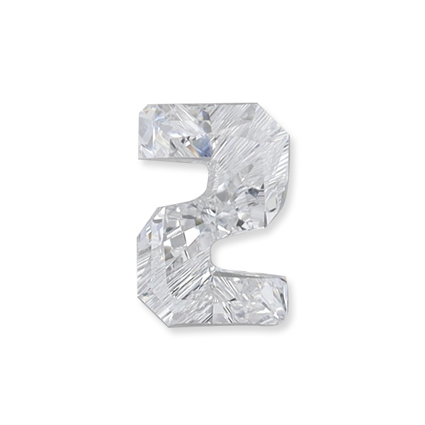 實驗室鑽石数字2(客製化商品) 
